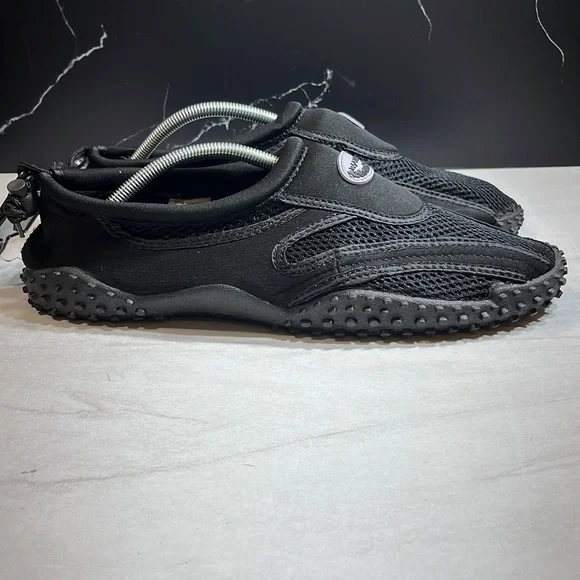 Easy USA Men’s Water Shoes Black sz 12 - Picture 4 of 7